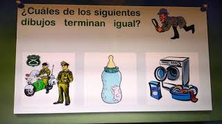 Discriminación Auditiva SILABA FINAL Libro JCS 2 Página 23, 24 y 25