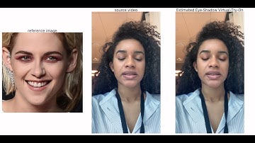Eye-shadow demo - Deep Graphics Encoder for Real Time Video Makeup Synthesis from example
