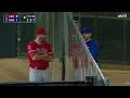 LAA NYM Players Talk From Their Respective Bullpens 