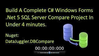 Build Your Own Sql Db Compare Winforms Net 5 Project In 4 Minutes