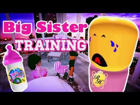 AMAYA Training To Be A BIG SISTER! (Roblox ROYALE HIGH)