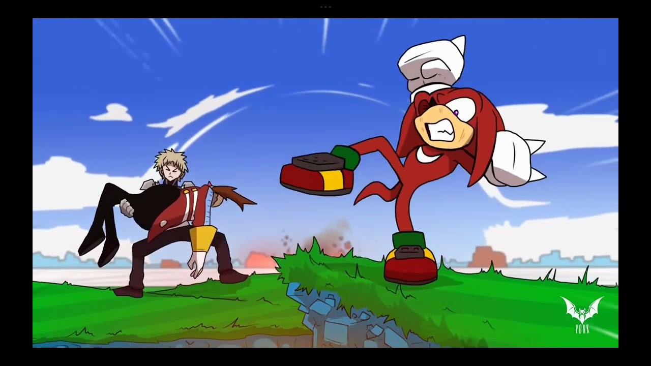 Fazendo react de sonic vs one punch man com fone créditos na descrição