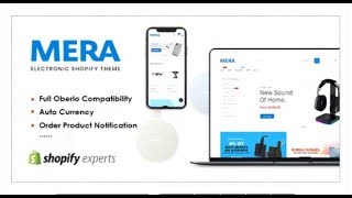 Mera - Electronics Responsive Shopify Theme | Themeforest Templates