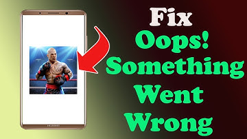 ✅How to Fix Real Boxing 2 App Oops something Went Wrong Error on Android ✅