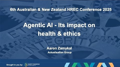 HREC Conference 2025 – Aaron Zamykal