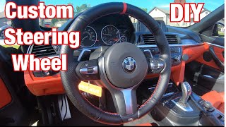 MUST HAVE INTERIOR MOD! (DIY Steering Wheel Cover)