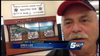 Honor Flight recognizes World War Two veterans, takes them to see their memorial in Washington