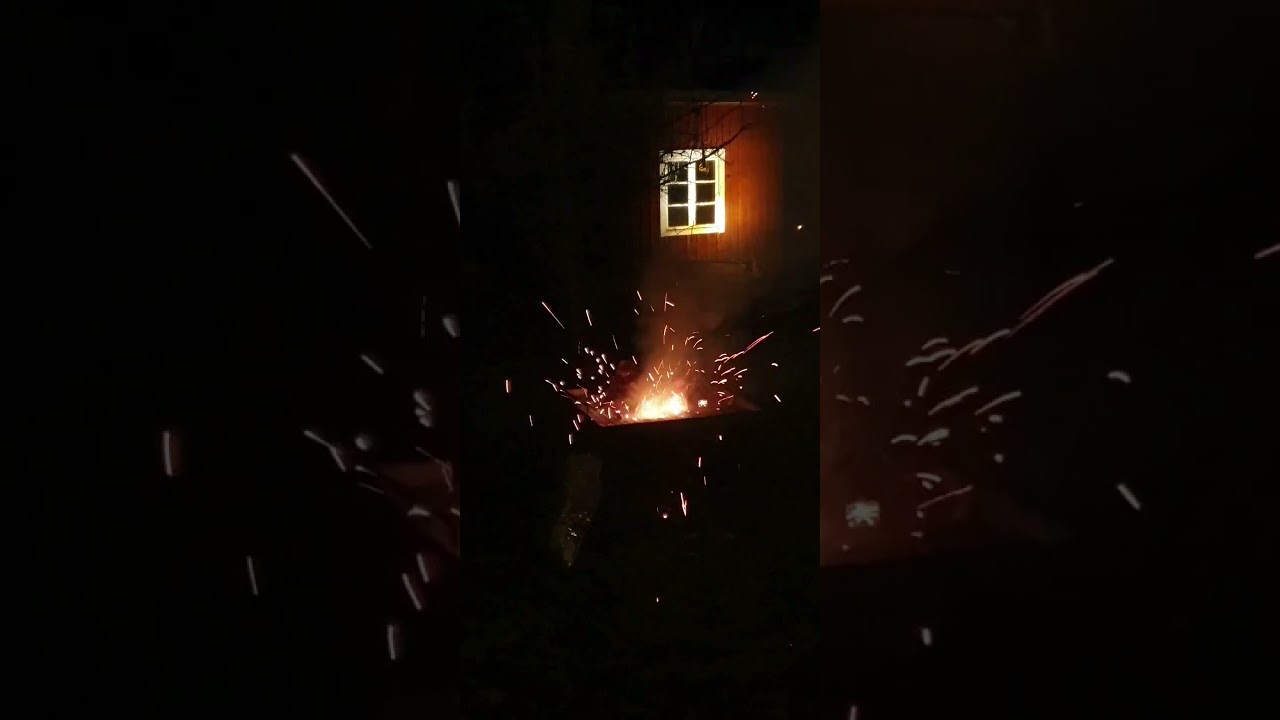 Insane gingerbread house explosion 