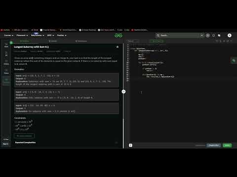 Ep 2: LeetCode 325 – Max Size Subarray Sum Equals K | No Talk, Just Code in Python 🔥