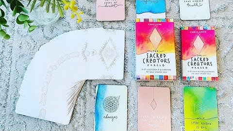 Sacred Creators Oracle #flipthrough