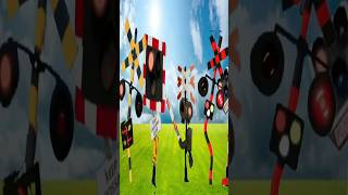 Funny Railroad Crossing Signals ふみきり ,ふみきりカンちゃん 踏