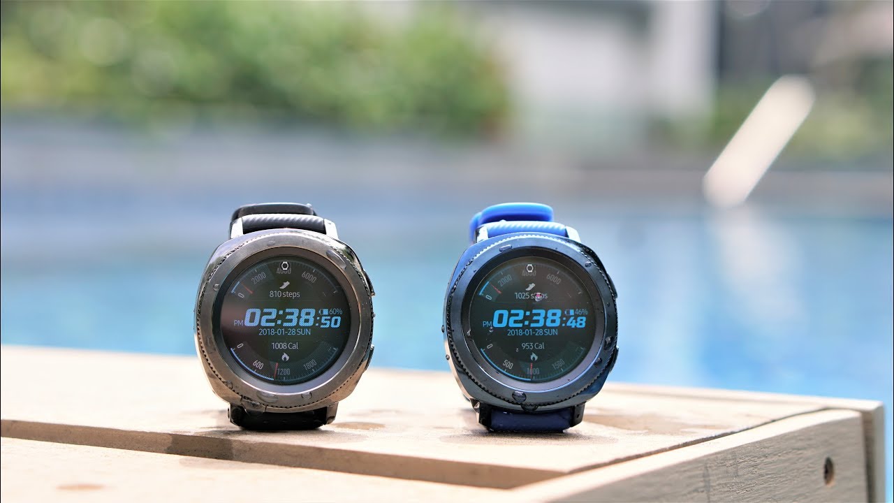 samsung gear watch blue