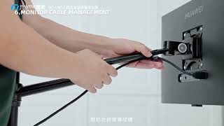 瑞米 Raymii ND-LMS2 鋁合金螢幕筆電LED閱讀燈架 螢幕支架 安裝說明