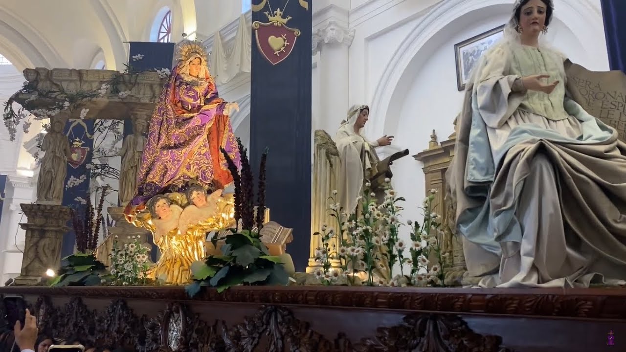 Salida Virgen Dolorosa de la Recolección. Procesión de velación 2025 [GT]