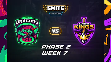 SMITE Pro League Jade Dragons Vs Camelot Kings Phase 2 Week 7