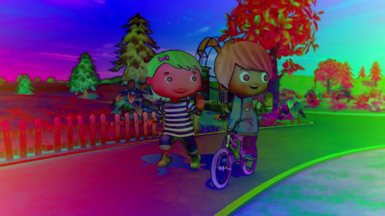 Enjoy Ride Bicycles Around The Park Sponsored By Gamavision Csupo Effects 