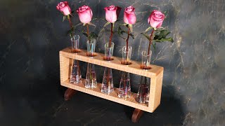 Make a Bud Vase Display Stand