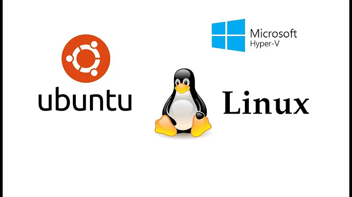 Install Ubuntu onto Hyper-v using a VM
