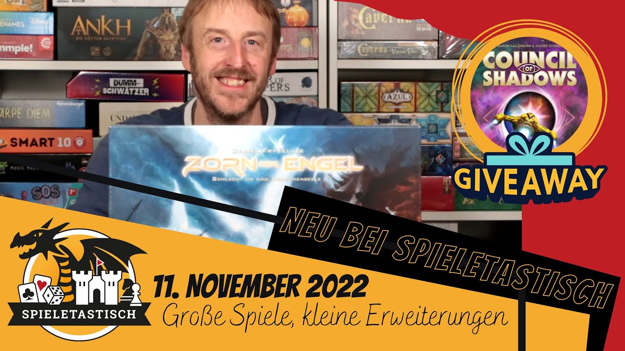 Neu bei spieletastisch.de - 11. November 2022