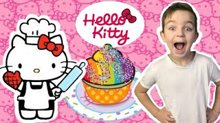 Hello Kitty Lunchbox Game Bake A Cupcake With Ima