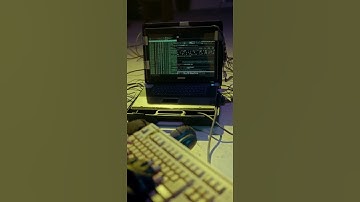 FREE STOCK VIDEO - 4K - Hacker Entering Codes to a Computer Laptop