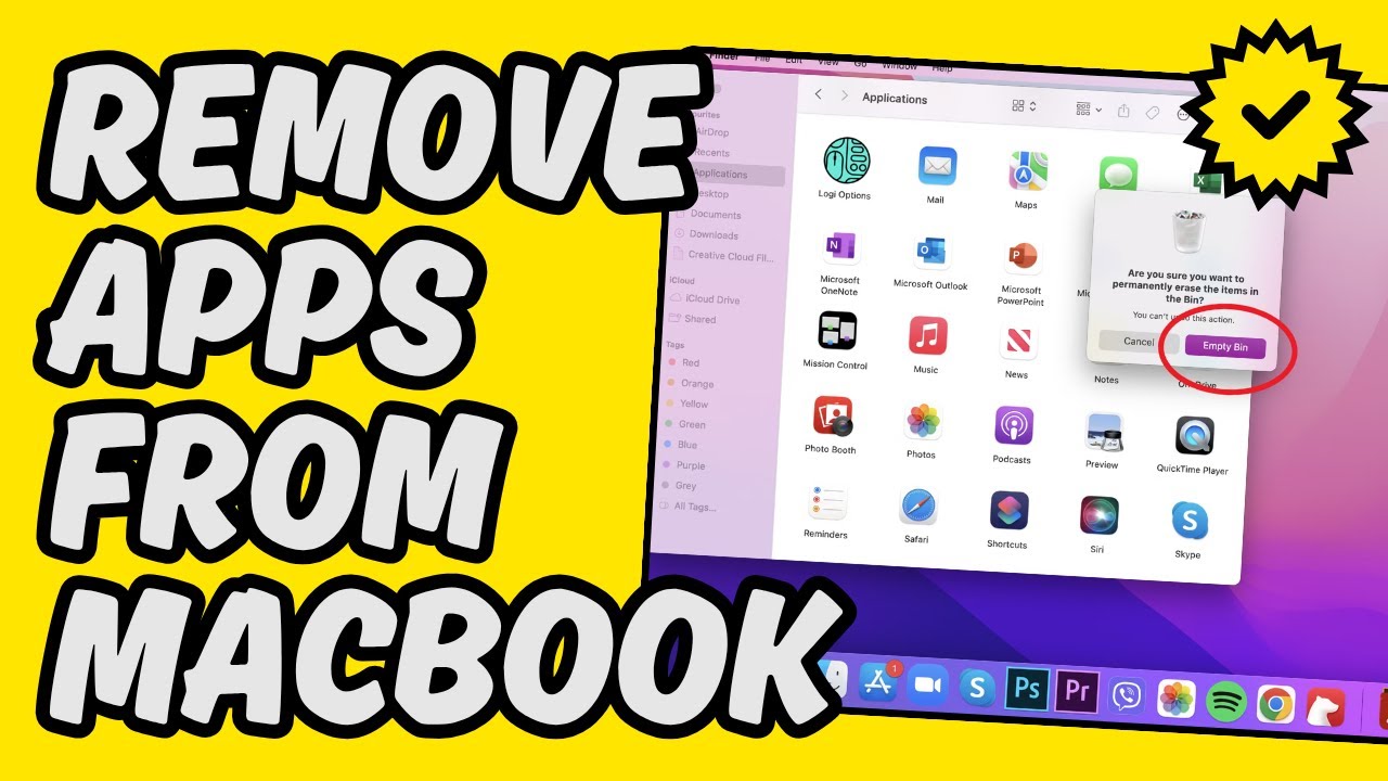 [Easy Guide] Remove Apps from MacBook - YouTube