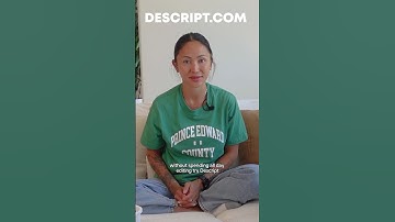 Edit YouTube Videos FAST with Descript 🚀 (Viral Shorts Made Easy!) #videoediting #contentideas