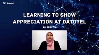 Learning To Show Appreciation At Datotel