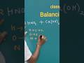 Difficult balancing equation trick class 10th