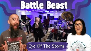 Battle Beast - Eye Of The Storm (REACTION) with my wife