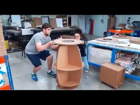 Barril de cartón para vino y aceite