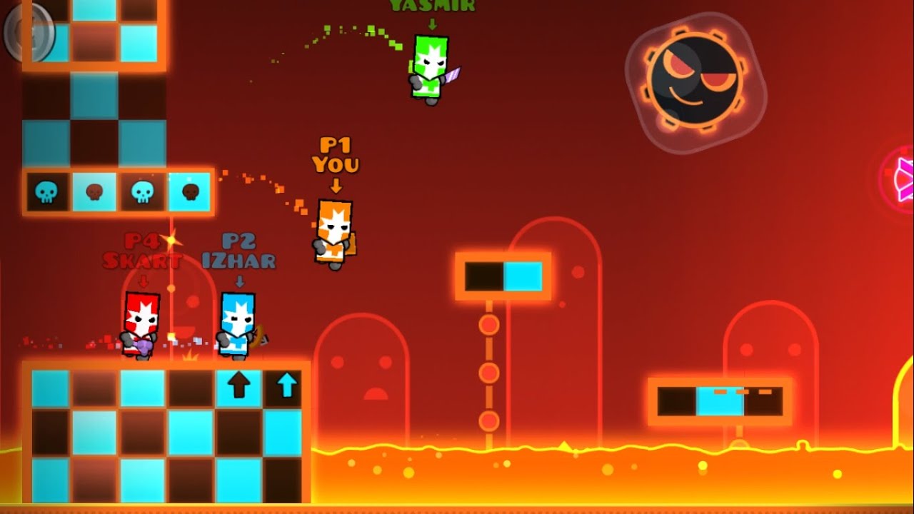 Amazing level = Multiplayer mode - Geometry Dash 2.11 - YouTube