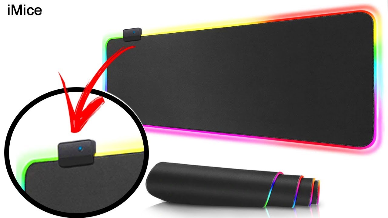 Mousepad led gamer