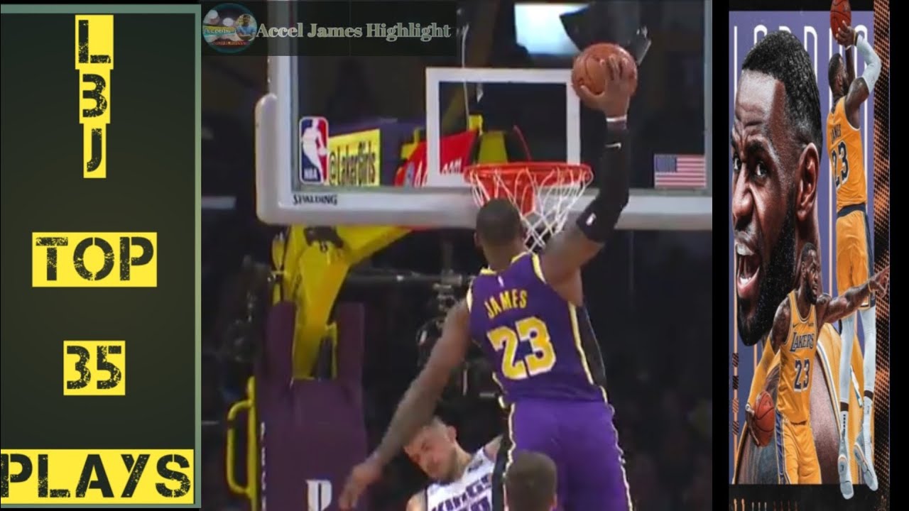 LeBron James Top 35 Plays of his Career (MVP Mode) - YouTube