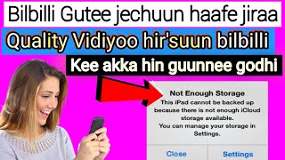 Bilbilli Guutee jechuun hafee App aja'ibaa | Video Compressor app | Oromo youtubers | screenshot 3