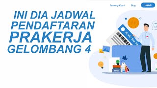 Pendaftaran kartu pra kerja resmi akan dibuka lagi oleh pemerintah
setelah lama dievaluasi. ada beberapa hal yang diperbaiki dalam
pelaksanaan kerj...