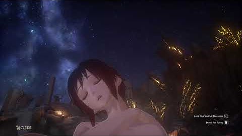 Code Vein Hot Spring with Io