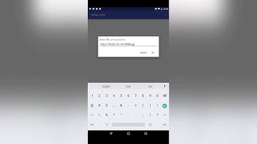 Html File on Android Tablet and Mozilla Firefox
