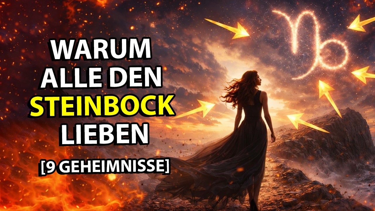 Steinbock – Warum alle dieses Sternzeichen lieben [9 GEHEIMNISSE]