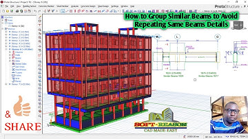 How to Group Similar Beam in Protastructure