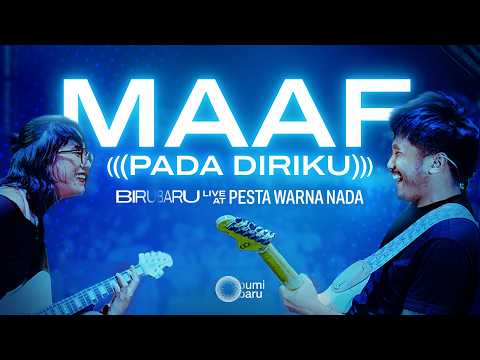 Biru Baru Live At PWN - Maaf (Pada Diriku)