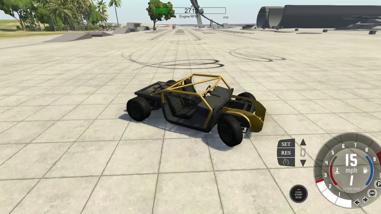 How to fix your tire smoke BeamNG.Drive YouTube