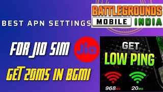 How to get 20ms ping in BGMI jio ping problem Bgmi ping problem ping high problem in BGMI #pinghigh screenshot 5