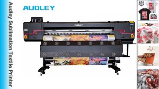 High quality 4 head Audley Sublimation Textile Printer H1