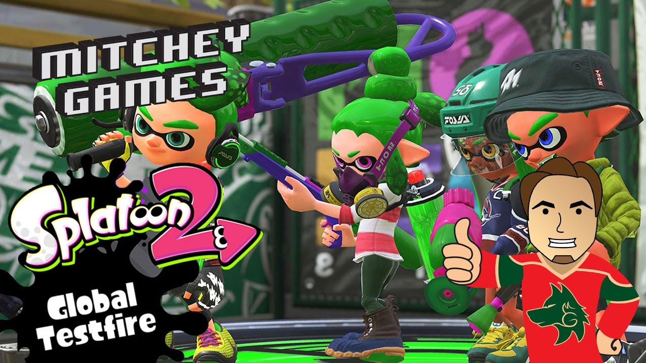 Time to Splat! Let's Play Splatoon 2 Global Testfire YouTube