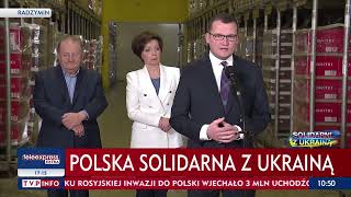 Wiceszef Mswia Samorządy Na Działania Pomocowe Dla Uchodźców Otrzymały 1,1 Mld Zł