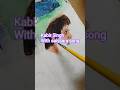 Kabir Singh art with saiyaara song  #drawing  #shorts