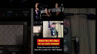 Guitar Riffs: Tonex One, Nux MG30, Boss IR-2, MG101 #guitar #guitarist