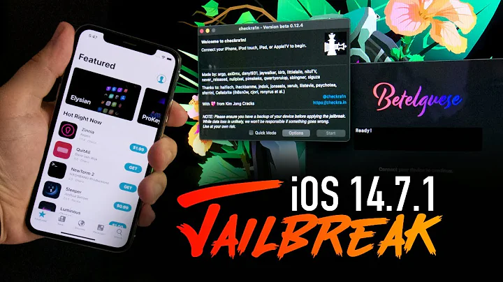 How To Jailbreak iOS 14.7.1 (Pre A12) Odysseyra1n / checkra1n For iPhone X & Older - 天天要闻