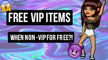 How to get free vip items when non-vip on msp